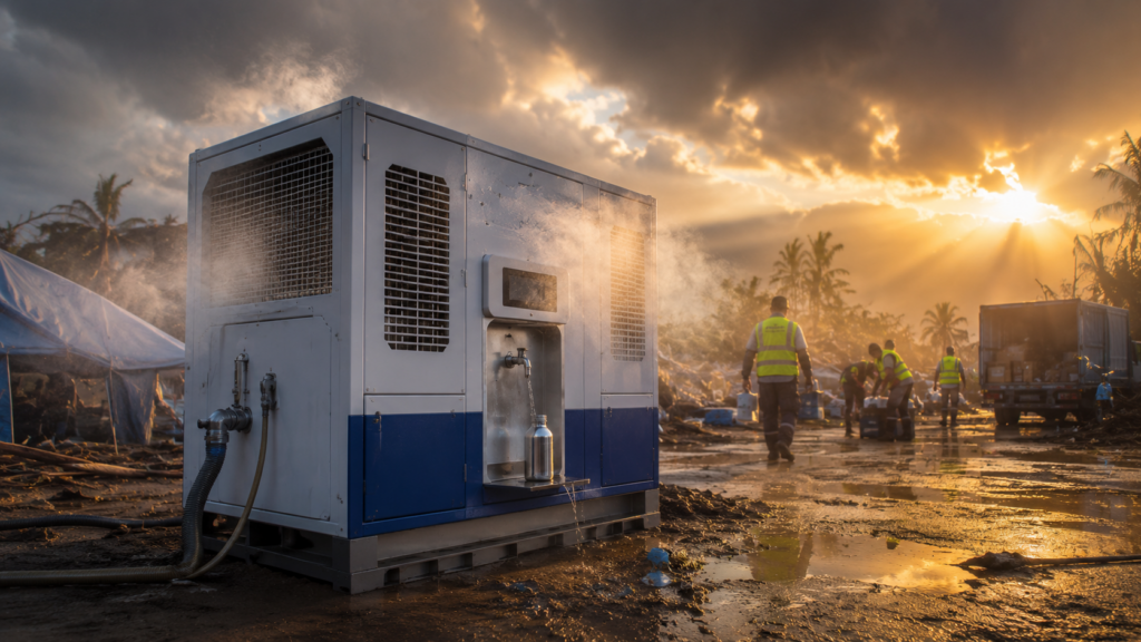 The Last Water Truck You’ll Ever Need: How Atmospheric Water Generation Is Rewriting Emergency Logistics